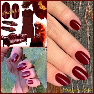 Real nail polish strips - thoroughbRED